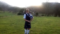 Happy Birthday on Bagpipes