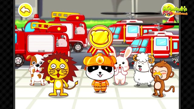 Развивающие мультики для детей от 3 лет. Пожарный Панда и его важная работа.