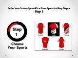 Order Your Custom Sports Kit at Zaror Sports in 4 Easy Steps