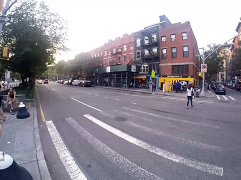 Улицы Нью Йорка работа модели Просмотр отснятого материала США