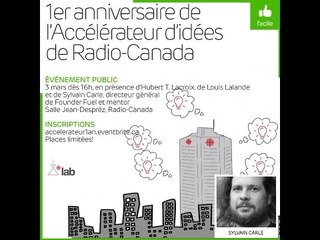 1er anniversaire de l'Accélérateur d'idées de Radio-Canada