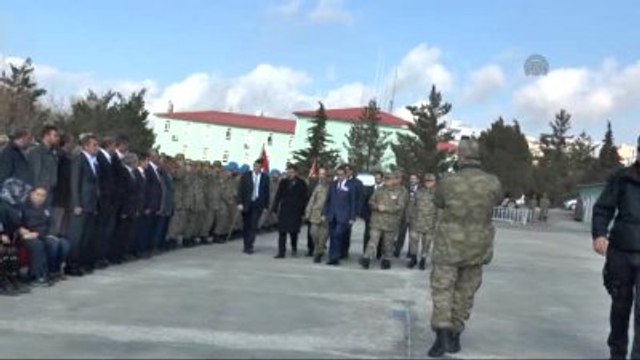 İdil'de Şehit Olan Üsteğmen Çiftçi ve Uzman Çavuş Yılmaz İçin Tören