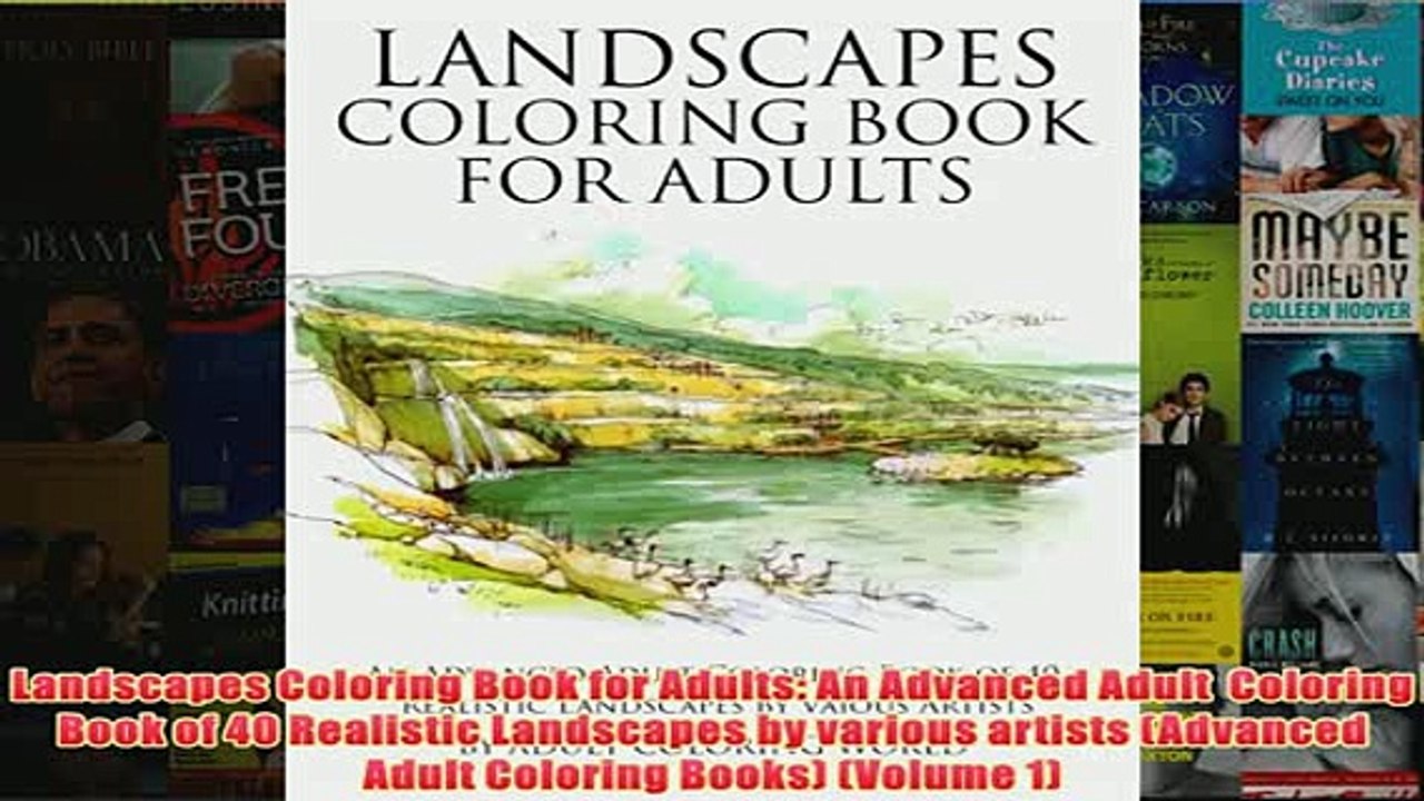 Download PDF  Landscapes Coloring Book for Adul...