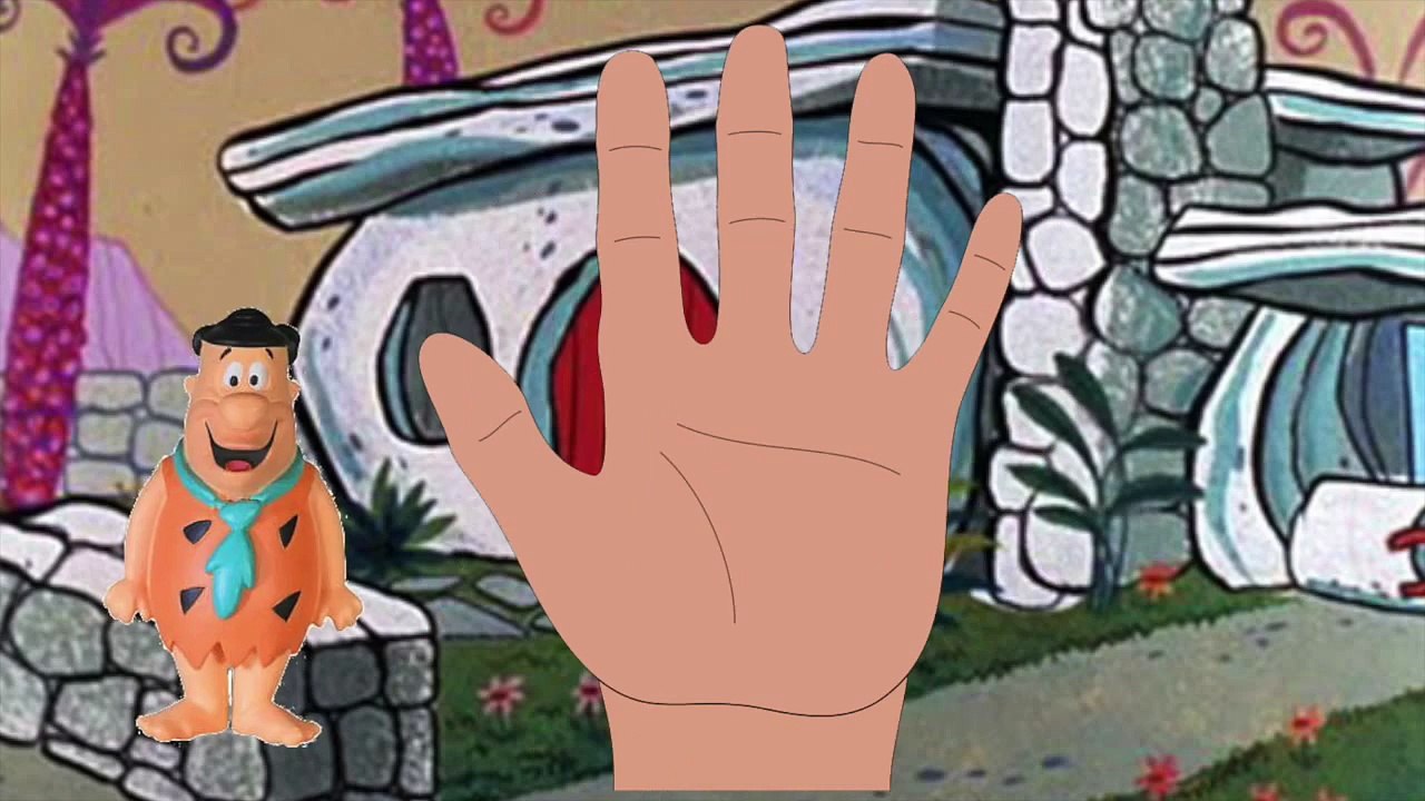 The FLINTSTONES - Finger Family Song [Nursery Rhyme] Toy PARODY Episode | Finger Family Fun