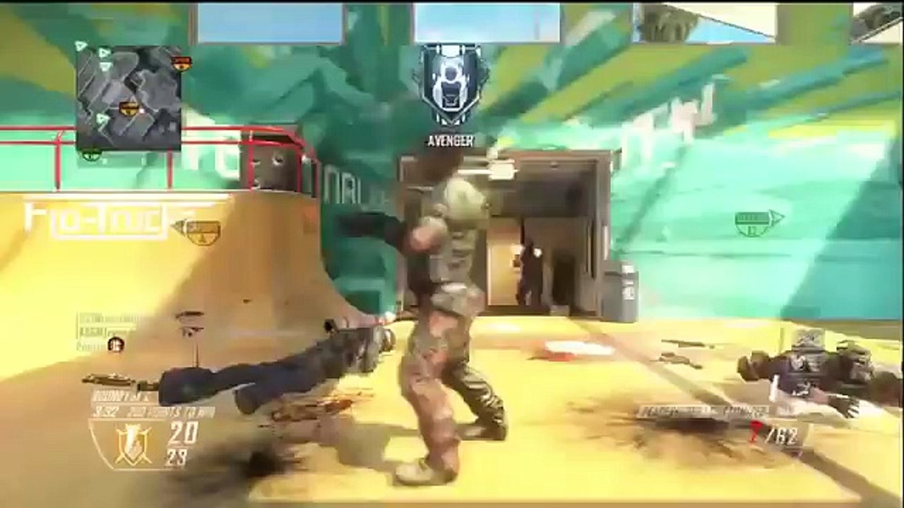 Black Ops 2 DIAMOND Peacekeeper Gameplay - Peacekeeper SMG Diamond Camo - Revolution DLC