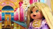Baby Alive Rapunzel Eats Hair with Princess Belle, Frozen Elsa and Descendants Mal. DisneyToysFan.