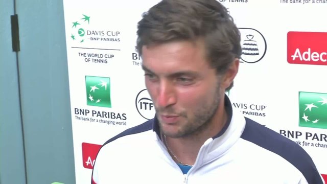 Tennis - Coupe Davis : Gilles Simon «J'ai fait ce que j'avais à faire»
