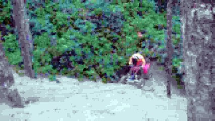 Перевернулся на квадре, заезжая на гору