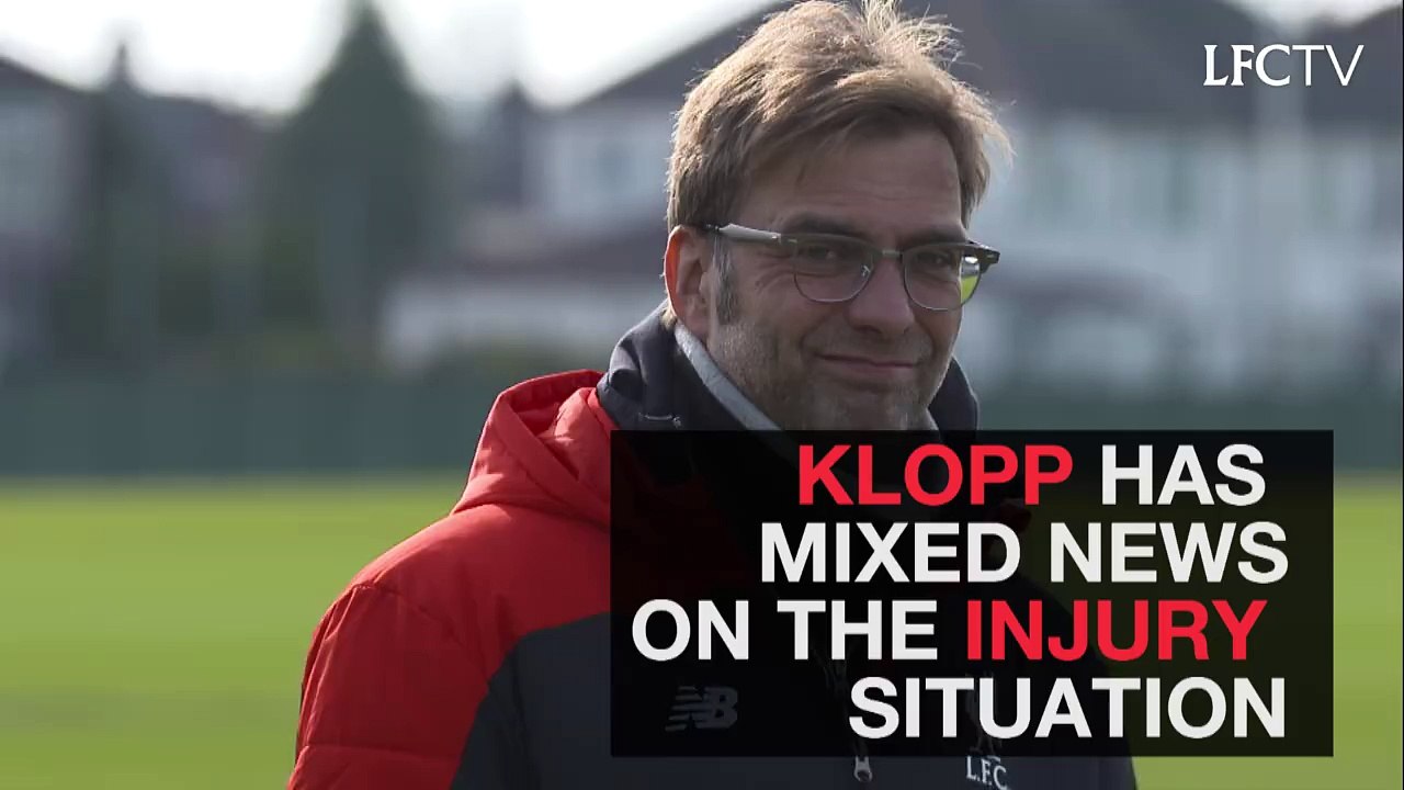 Klopp on injuries