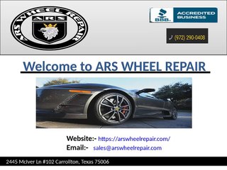 Alloy Wheel Repair