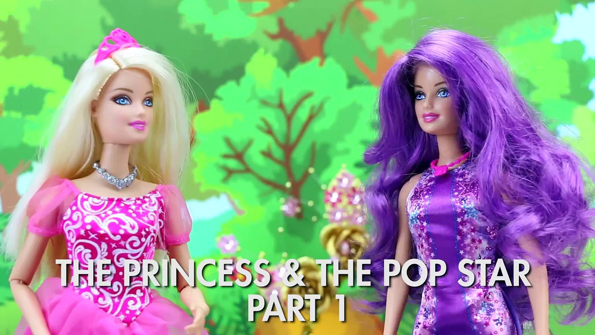 Barbie in Princess and The Popstar Mini Movie. Do Tori and Keira Switch  Places? DisneyToysFan. - video Dailymotion