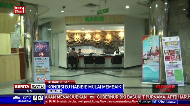 BJ Habibie Sempat Demam Tinggi