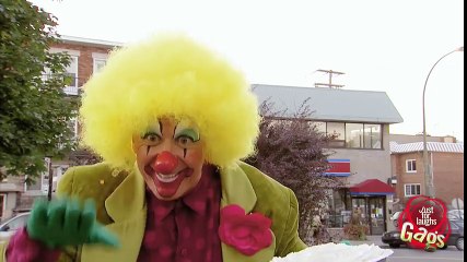 Clown Pie in the Face Prank