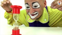 Funny Video for children. Clowns for kids. Making toy animals grow. Смешное видео для детей.