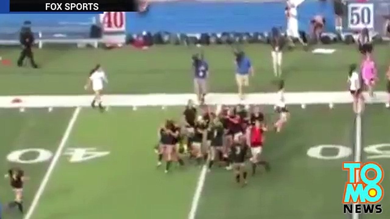 Bully cop trips and pushes students after girls soccer match in Georgetown Texas