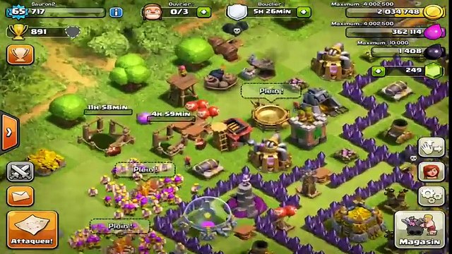 (Let s Play) Episode10-Speed Building HDV 8 et Opérations Commandos - Clash of Clans FR