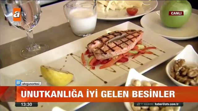 Unutkanlığa iyi gelen besinler - atv Gün Ortası Bülteni
