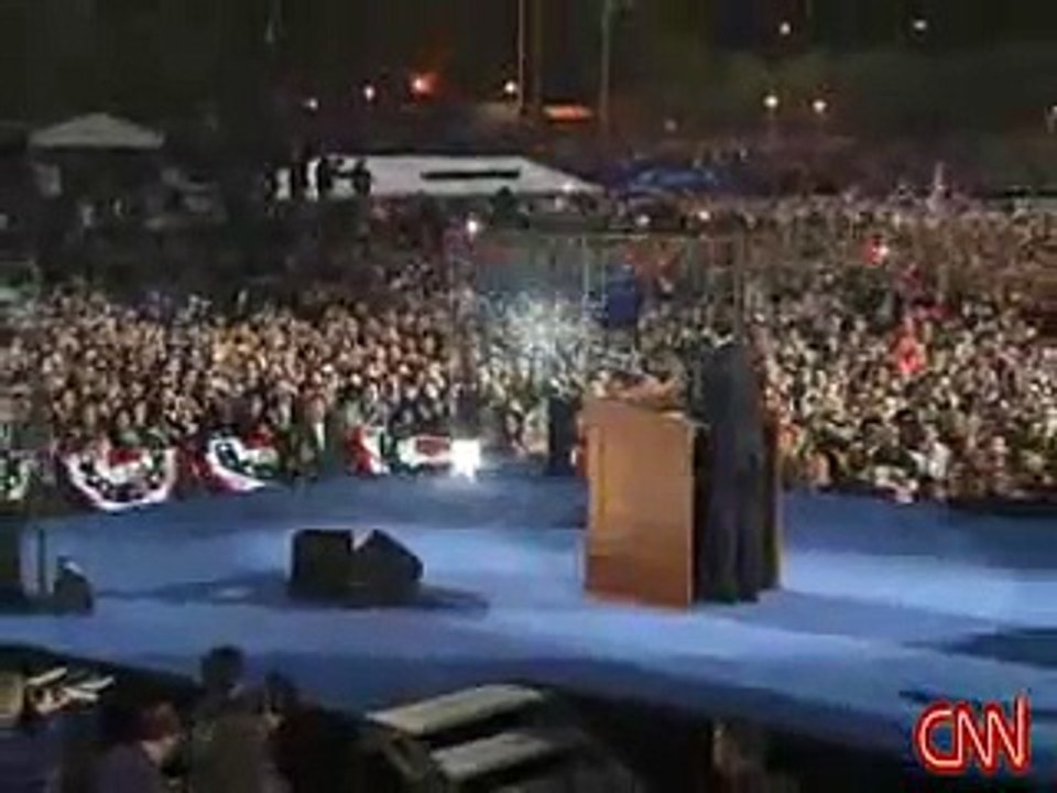 Obama Presidential Victory Speech Nov 4 2008