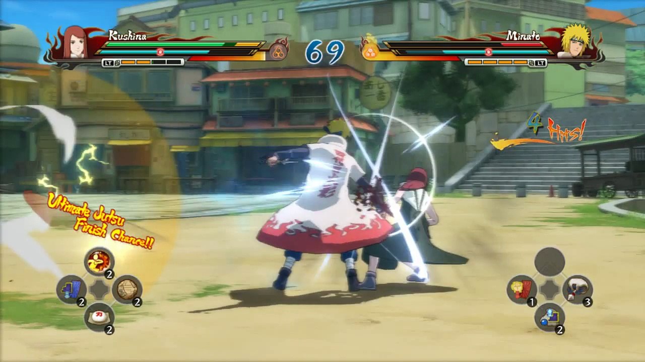 Red Hot-Blooded Habanero... Uzumaki Kushina vs Yondaime Hokage