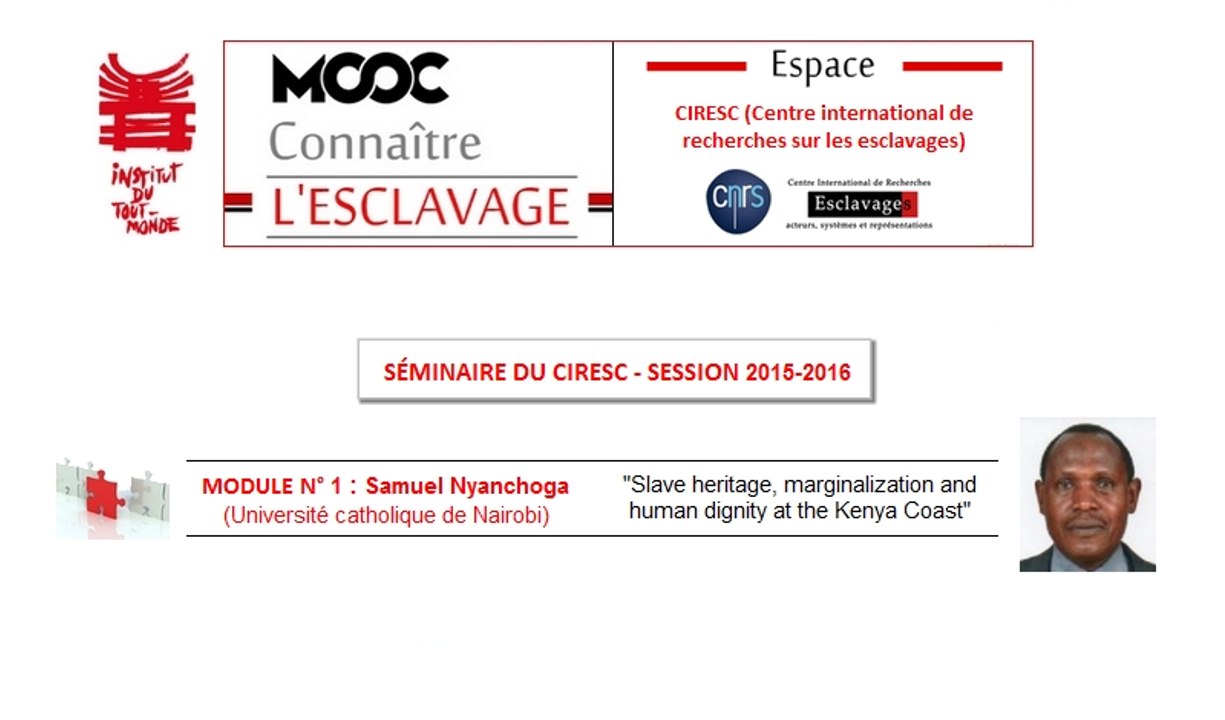 Séminaire CIRESC - Module N° 1