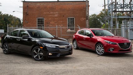 2016 Mazda3 vs Honda Civic : Comparison