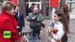 Девочка-беженка из Донбасса получила в подарок от Владимира Путина щенка чихуа-хуа