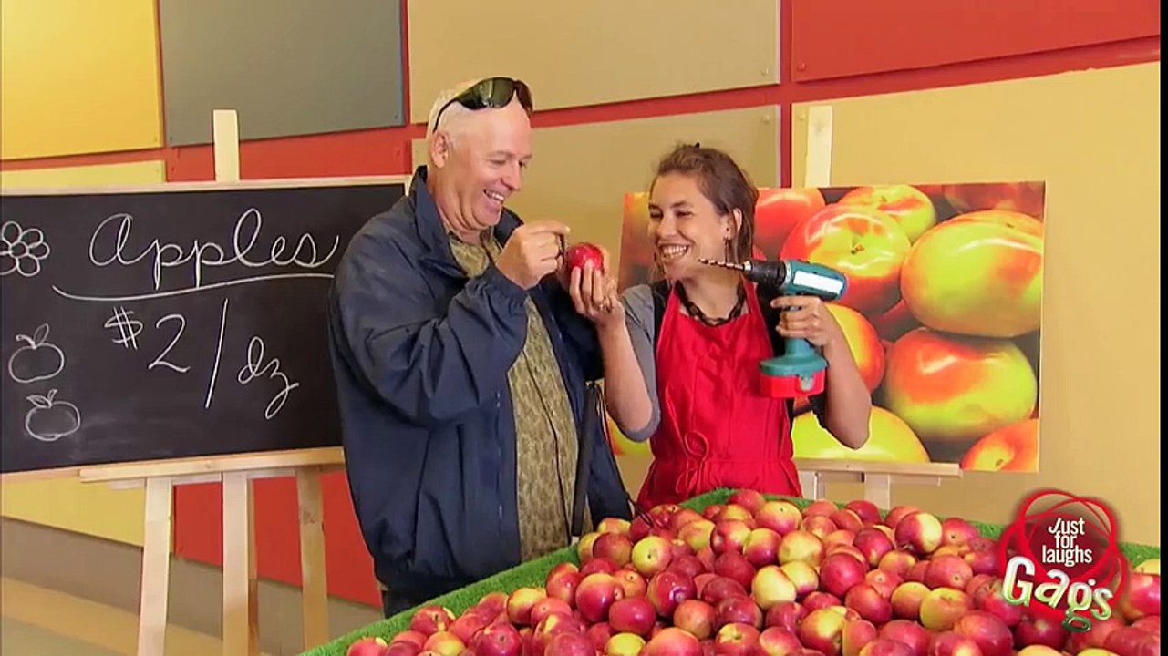 Worm In Apple Prank