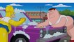 Family Guy Simpsons Crossover Carwash Scene Peter Griffin Homer Simpson