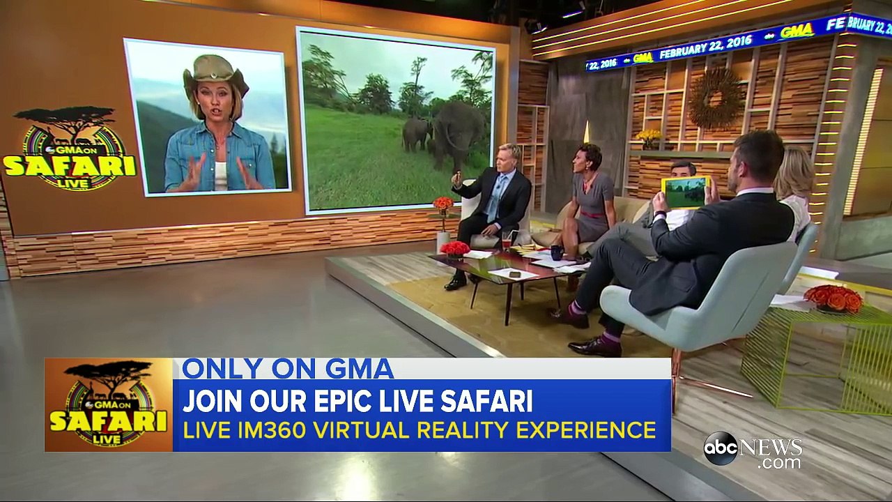 GMA on Safari: Inside Virtual Reality Technology