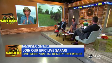 GMA on Safari: Inside Virtual Reality Technology