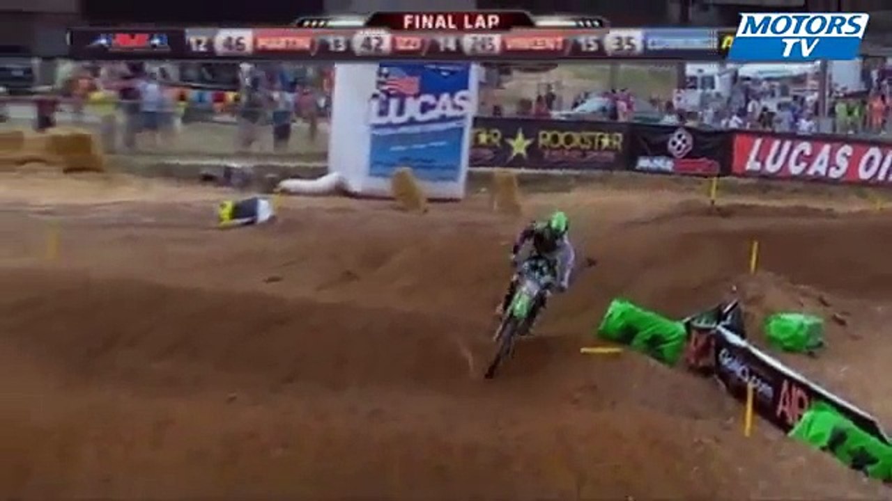 Reed won race 2 AMA Motocross Budds Creek 2011