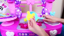 MINNIE MOUSE Sweet Surprises Play Kitchen   Play Doh Food Cooking & Flipping NEW Toddler S