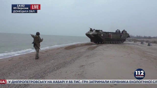 Минеры ВСУ под прикрытием учений заминировали часть побережья близ Мариуполя.