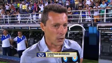 Bassedas: "Debíamos ganar". Vélez 2 - Olimpo 1. Fecha 2. Primera División 2016