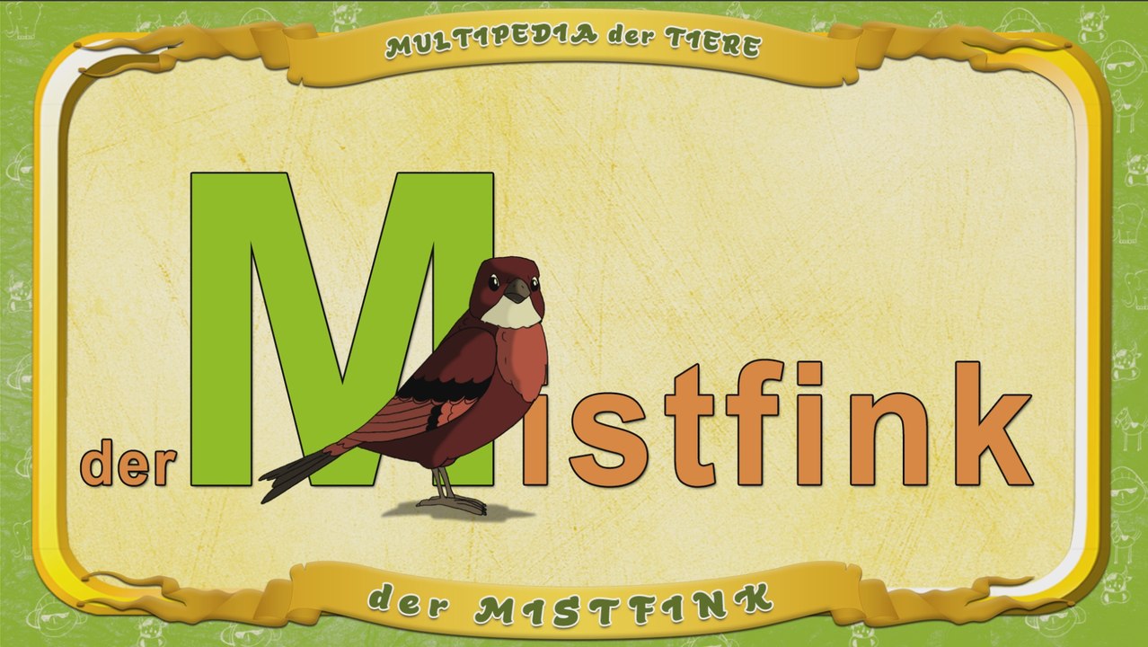 Multipedia der Tiere. Buchstabe M - der Mistfink
