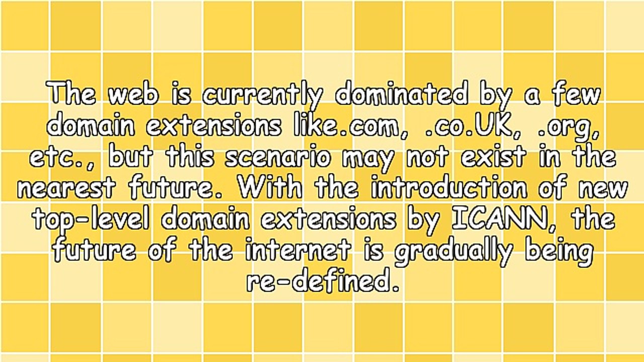 New Top-Level Domains To The Rescue