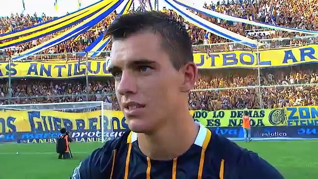 Lo Celso: Lo necesitábamos . Central 2 - Newells 0. Fecha 2. Primera División 2015.