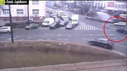 Woman crashed into the roof of the underpass