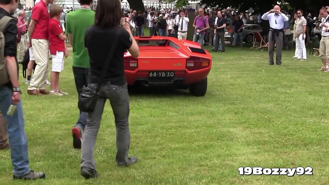 Lamborghini Countach LP400 Exhaust Sound