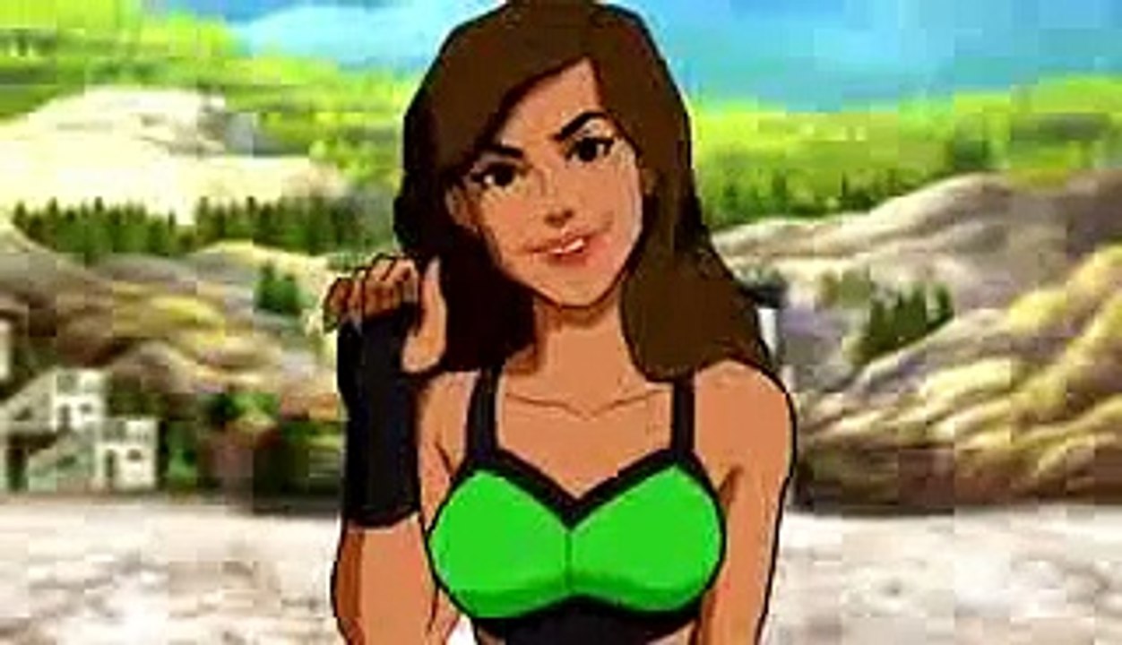 AJ Lee trains Scooby Doo and Shaggy