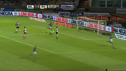 Descargar video: Gol de Velázquez. Belgrano 2 River 0. Fecha 2. Primera División 2016