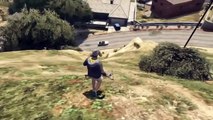 GTA 5 Funny Moments - BMX Stunts and Fails (Games)