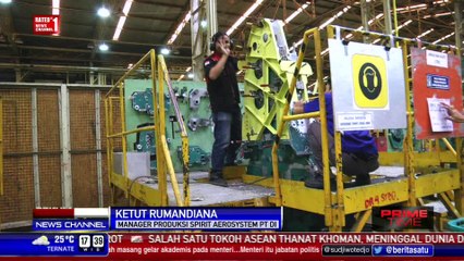 Proses Pembuatan Sayap Airbus oleh PT Dirgantara Indonesia
