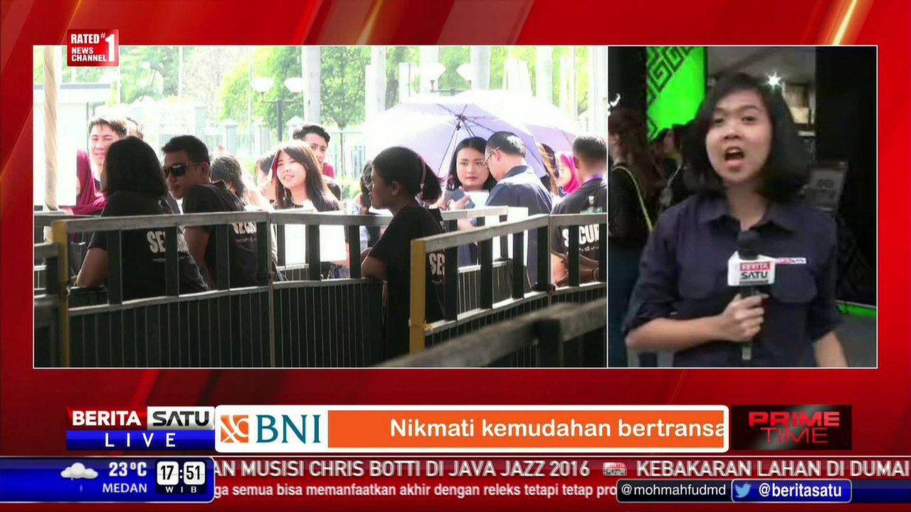 Penonton Java Jazz Sudah Berdatangan Sejak Petang