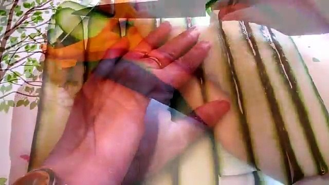 Украшения из огурца. Бант. Decoration of cucumber. Bow. Украшения из овощей!