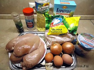 Котлеты из куриного фарша