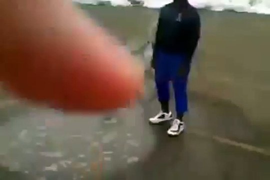 Кто же знал, что лужа такая глубокая. Прикол.