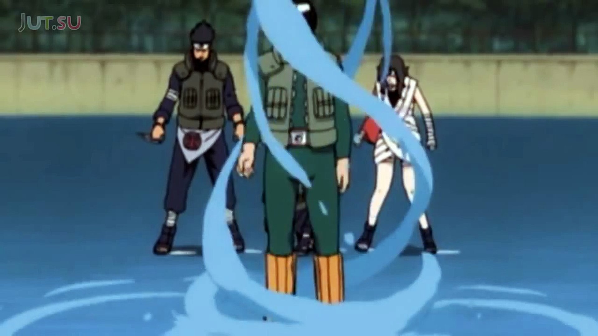 ⁣История Майто Гая от Школы техник Наруто