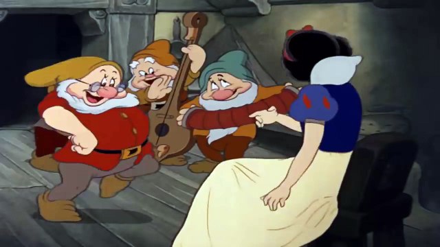 Snow White and the Seven Dwarfs - The Silly Song 2 part HD