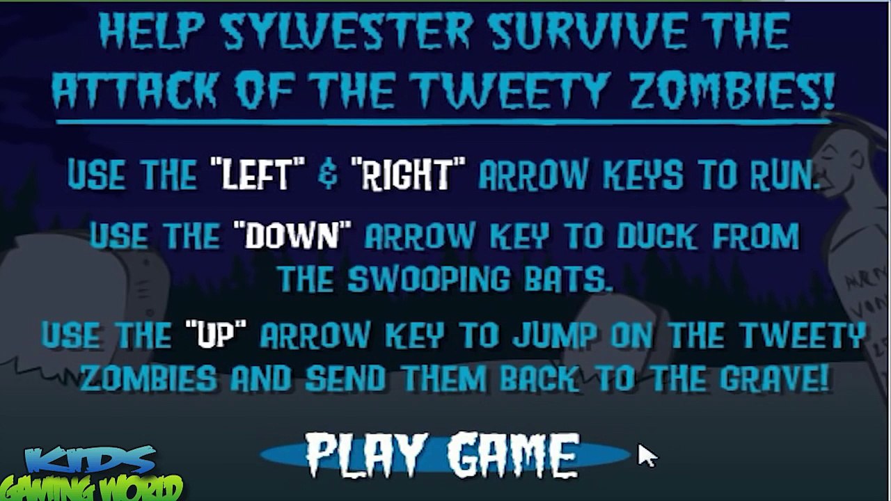 Looney Tunes - Sylvesters Attack Of The Tweety Zombies (Action Game For Kids)